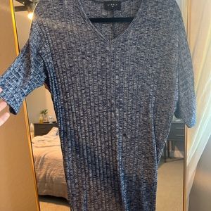Nordstroms Blue sweater material dress
